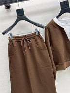 ALO SWEATSHIRT & SKIRT SET STYLE 92