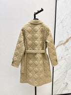 DIOR 25S LONG STAND COLLAR COAT 531