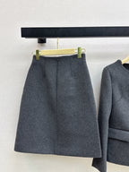 MIUMIU JACKET AND SKIRT SET STYLE 621