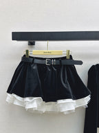MIUMIU JACKET AND SKIRT SET STYLE 616