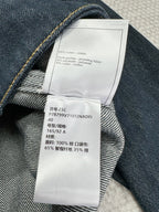 CC 25 Jacket Blue Denim Cotton