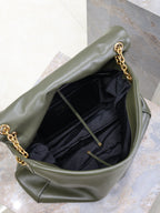 YSL 25S LARGE JAMIE 43 IN LIGHT MUSK LAMBSKIN GOLD HARDWRE