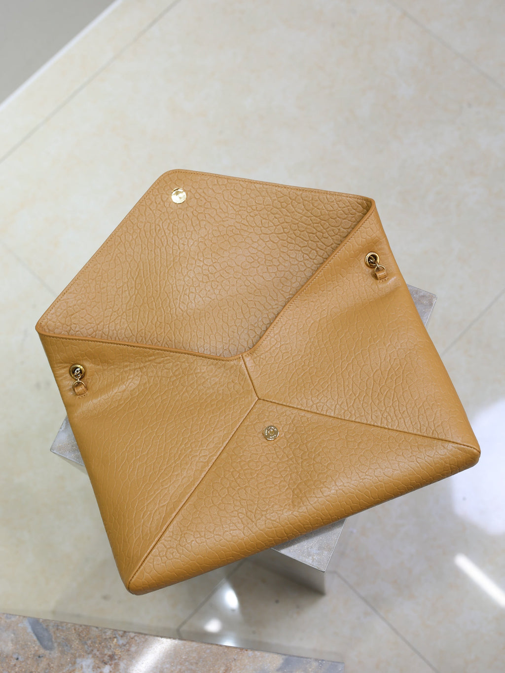 Cassandre XXL Bag 35cm Light Brown Lambskin GHW