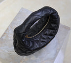 YSL 25S ICARE BABY 17 IN BLACK QUILTED CALFSKIN GOLD HARDWRE