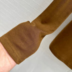 Loewe Long-sleeve T-shirt Olive Brown Lyocell