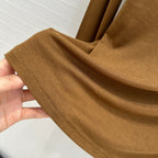 Loewe Long-sleeve T-shirt Olive Brown Lyocell