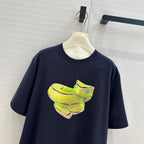 Loewe 25 T-shirt Dark Blue Cotton