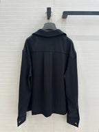 Loewe Shirt Black Acetate Fiber