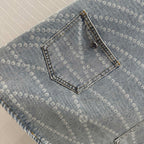 CC Denim Dress Blue Cotton