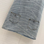 CC Denim Dress Blue Cotton