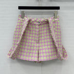 CC HIGH-WAISTED TWEED SHORTS 268288