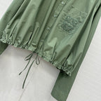 Loewe T-shirt Green Cotton