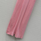 CC 25 Knitted Dress Pink Cotton