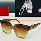 PANTHÈRE SQUARE FRAME SUNGLASSES 575857 IN ACETATE