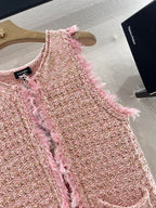 ROUND NECK VEST 25S IN COTTON 265659