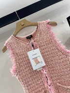 ROUND NECK VEST 25S IN COTTON 265659