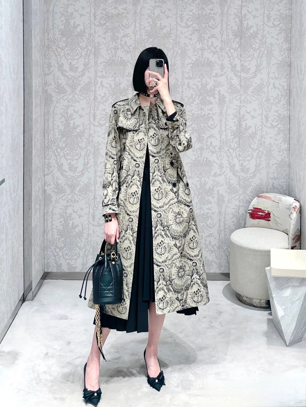 DIOR 25S LONG COAT 676