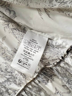 DIOR 25S PRINTED COTTON-SILK DRESS 735
