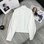 ALO JACKET & STRAIGHT-LEG PANTS SET STYLE 93