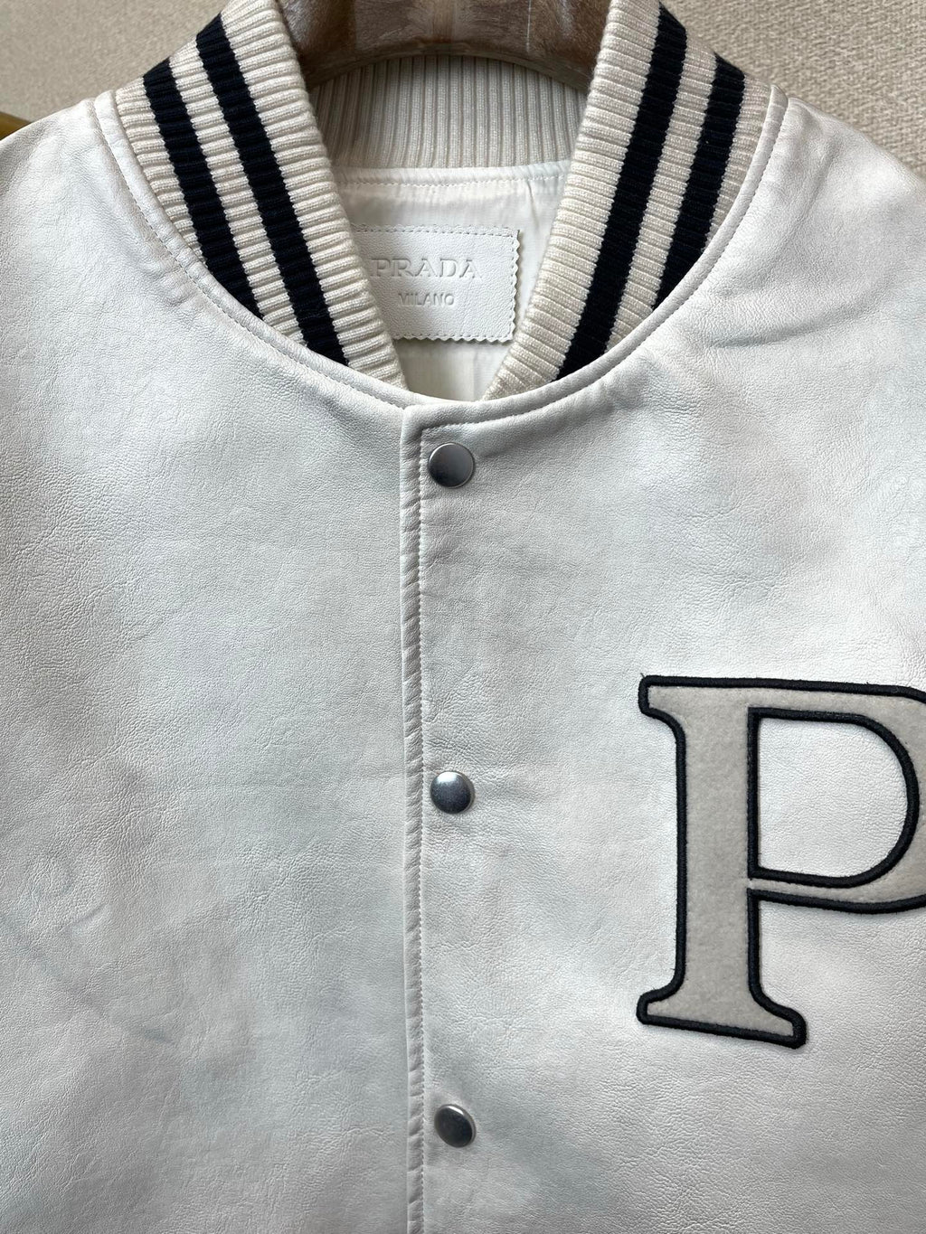 PRADA 25S LEATHER JACKET 418
