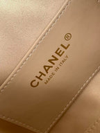 Chanel 25 Hobo Bag 22cm Beige Calfskin 286181