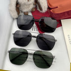 SQUARE FRAME SUNGLASSES 0863 IN METAL