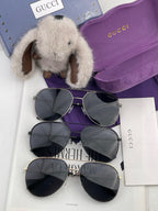 AVIATOR FRAME SUNGLASSES 3371 IN METAL