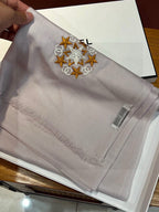 CHANEL 25S SCARF 200 IN CASHMERE WOOL 701966