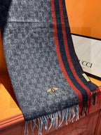 CHANEL 25S SCARF 190 IN CASHMERE 718528