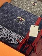 CHANEL 25S SCARF 190 IN CASHMERE 718529