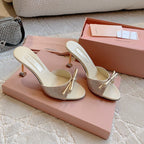 Champagne High - Heels Diamond Sheepskin