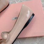 Pastel Pink Ballet Shoes Sheepskin