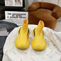 BALENCIAGA 25S SPEED TRAINER SNEAKERS 55 MM IN YELLOW AND BLACK KNIT