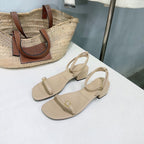LP MINDIL SANDAL 25 IN BEIGE LAMBSKIN