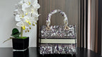 medium lady 24 multicolor flower embroidery