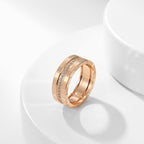 ice cube diamond large ring