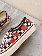 VALENTINO 25S GARAVANI X VANS SNEAKERS IN MULTICOLOR CANVAS