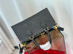 onthego 25 east west black monogram empreinte