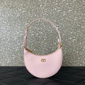 VA GARAVANI VLOGO mini HOBO bag pink calfskin 566879