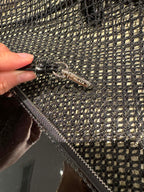 ONE PIECE MEDIUM BAG 43 IN BLACK FISHNET