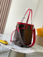 Reversible Neverfull MM 31 Inside Out Red Handle