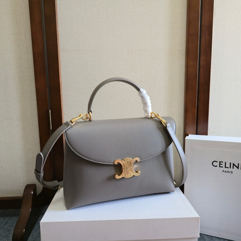 NINO TEEN MEDIUM 25 BAG IN GREY CALFSKIN