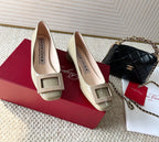 U LOOK BALLERINAS IN GURKHA GLOSSY CALFSKIN