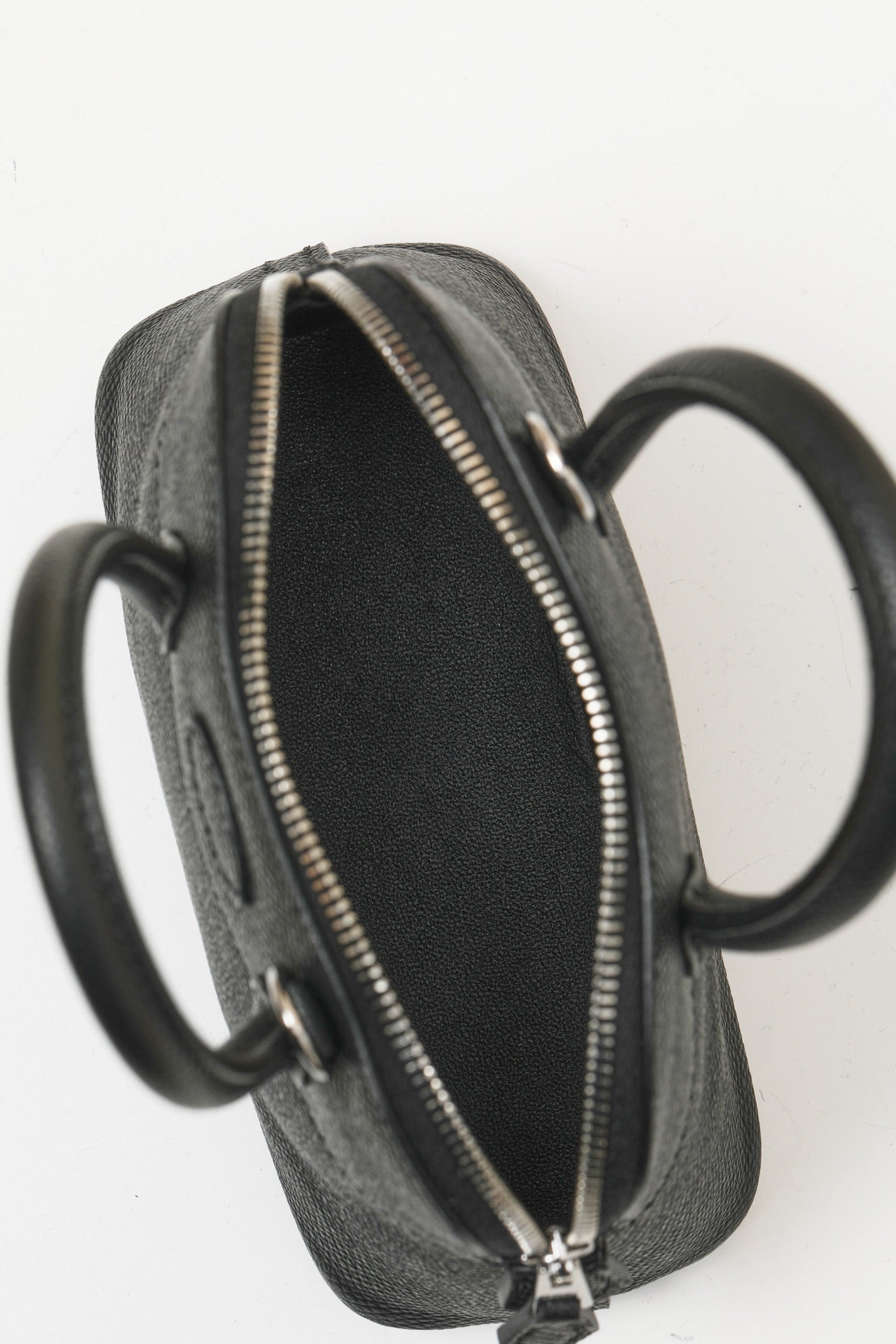 HM Bolide Bag 15cm Black Epsom Leather 284523