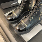 ANKLE BOOTS IN BLACK LAMBSKIN