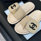 SLIDE IN LIGHT YELLOW DENIM FABRIC 45 MM