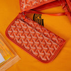 saint louis gm 40 orange canvas chevroches calfskin