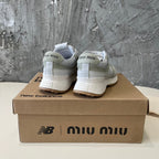 LIGHT GRAY MIX GRAY SNEAKERS COWHIDE