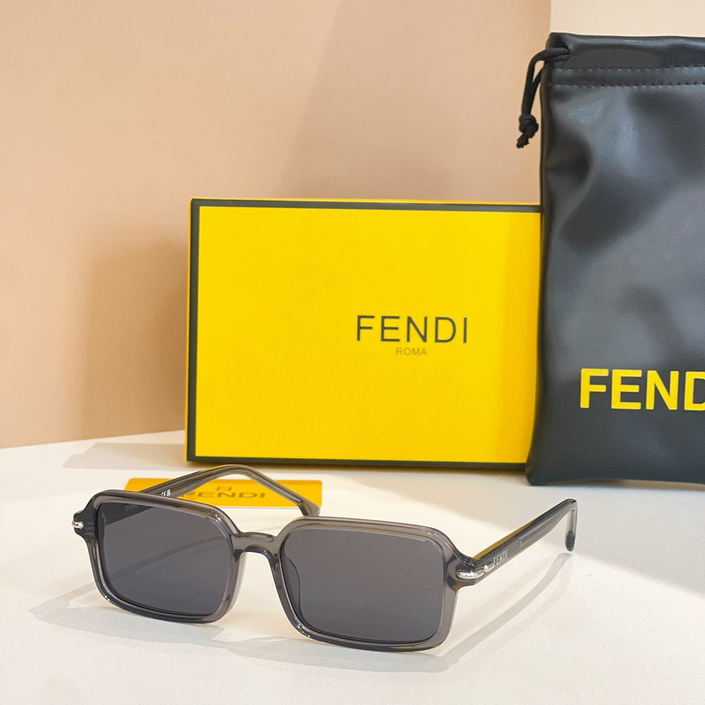 SELLERIA RECTANGULAR FRAME SUNGLASSES FE40174 IN ACETATE