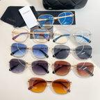 SQUARE SUNGLASSES CH4289Q IN METAL